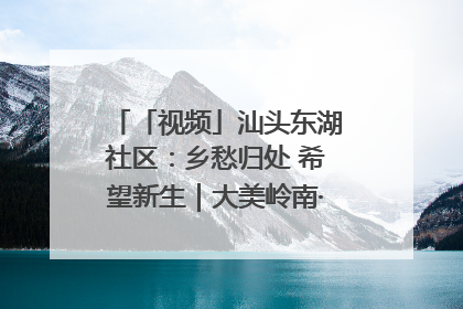 「视频」汕头东湖社区：乡愁归处 希望新生｜大美岭南·百村焕新记