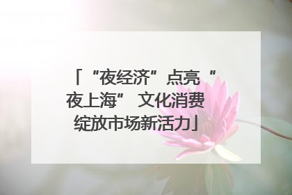 “夜经济”点亮“夜上海” 文化消费绽放市场新活力