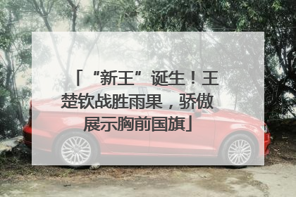 “新王”诞生！王楚钦战胜雨果，骄傲展示胸前国旗