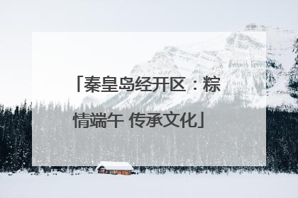 秦皇岛经开区：粽情端午 传承文化