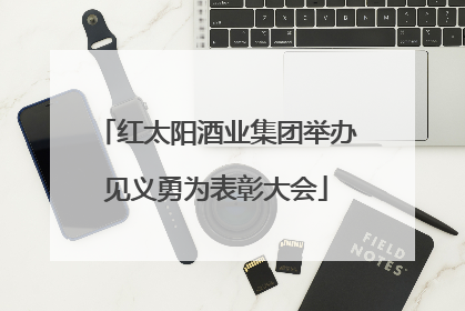 红太阳酒业集团举办见义勇为表彰大会