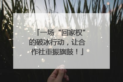 一场“回家权”的破冰行动，让合作社重振旗鼓！