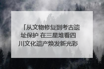 从文物修复到考古遗址保护 在三星堆看四川文化遗产焕发新光彩｜您牵挂的四川