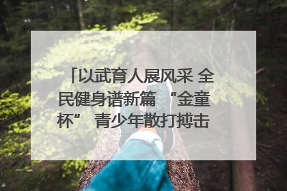 以武育人展风采 全民健身谱新篇 “金童杯” 青少年散打搏击邀请赛圆满落幕