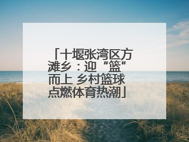 十堰张湾区方滩乡：迎“篮”而上 乡村篮球点燃体育热潮
