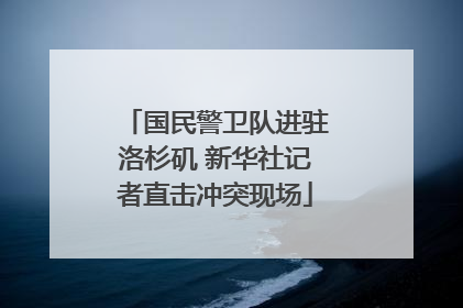 国民警卫队进驻洛杉矶 新华社记者直击冲突现场