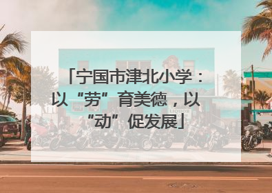 宁国市津北小学：以“劳”育美德，以“动”促发展