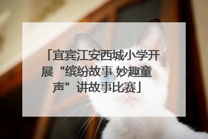 宜宾江安西城小学开展“缤纷故事 妙趣童声”讲故事比赛