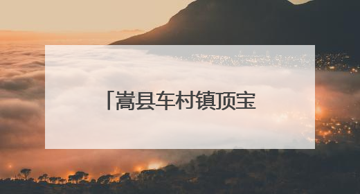 嵩县车村镇顶宝石村：密林之下有诗意有生机