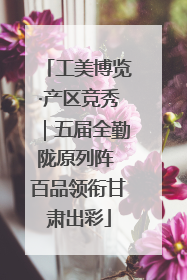 工美博览·产区竞秀｜五届全勤陇原列阵 百品领衔甘肃出彩