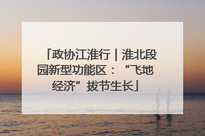 政协江淮行｜淮北段园新型功能区：“飞地经济”拔节生长