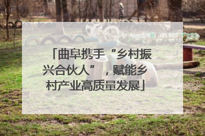 曲阜携手“乡村振兴合伙人”，赋能乡村产业高质量发展