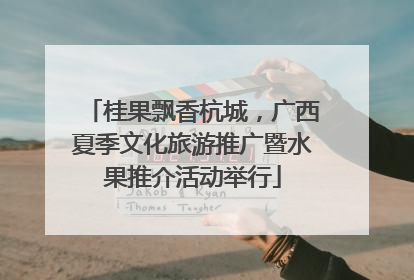 桂果飘香杭城，广西夏季文化旅游推广暨水果推介活动举行