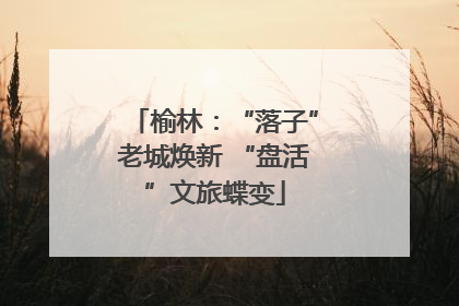 榆林：“落子”老城焕新 “盘活”文旅蝶变
