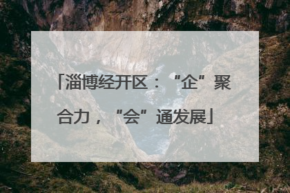 淄博经开区：“企”聚合力，“会”通发展