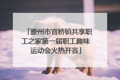 滕州市官桥镇共享职工之家第一届职工趣味运动会火热开赛