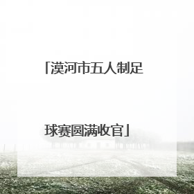 漠河市五人制足球赛圆满收官