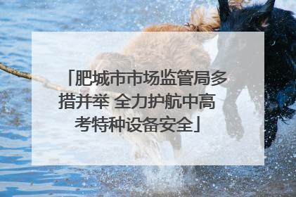 肥城市市场监管局多措并举 全力护航中高考特种设备安全