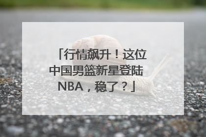 行情飙升！这位中国男篮新星登陆NBA，稳了？