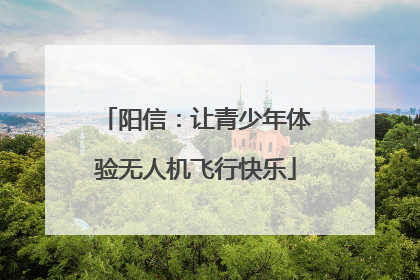 阳信：让青少年体验无人机飞行快乐